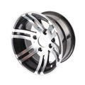 12inch ATV Wheel Rim Hub Aluminum Alloy High Strength Replacement for Quad Bike Go Kart Cart Off Road Vehicle 12inch Wheel Rim Qme front