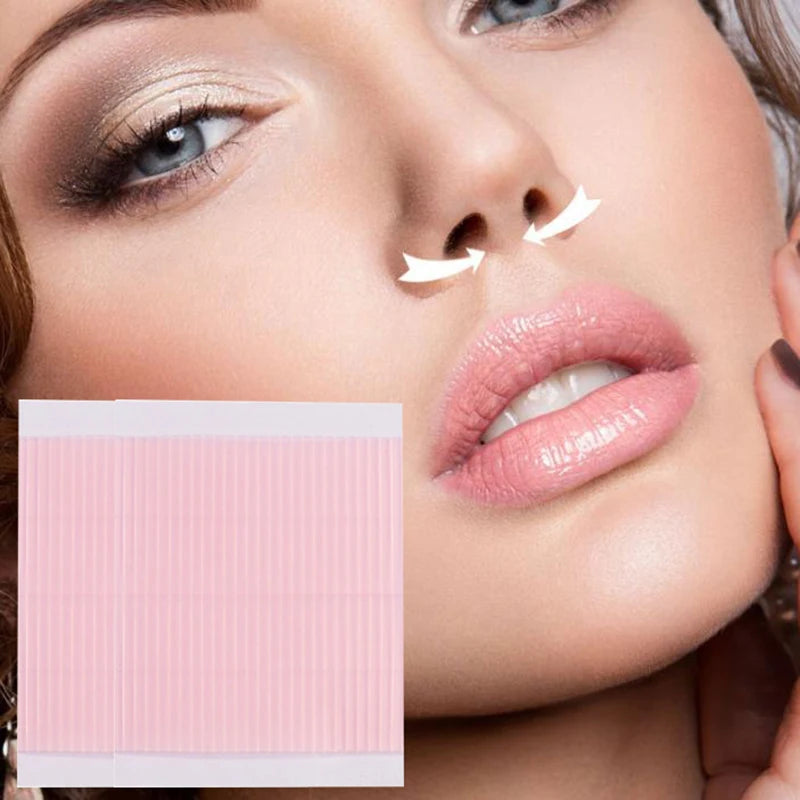 100 Strips Sheet Disposable Invisible Nose Patches Ultra-thin Paper Qme 1