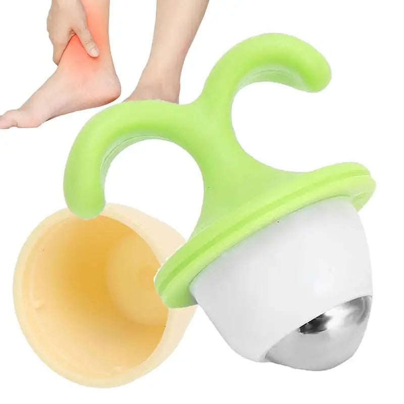 Roller Ball Massager Manual Massage Ball in Flower Pot Shape Stress Relief Cute Mini Innovative Manual Roller Massager for Qme Pink United States