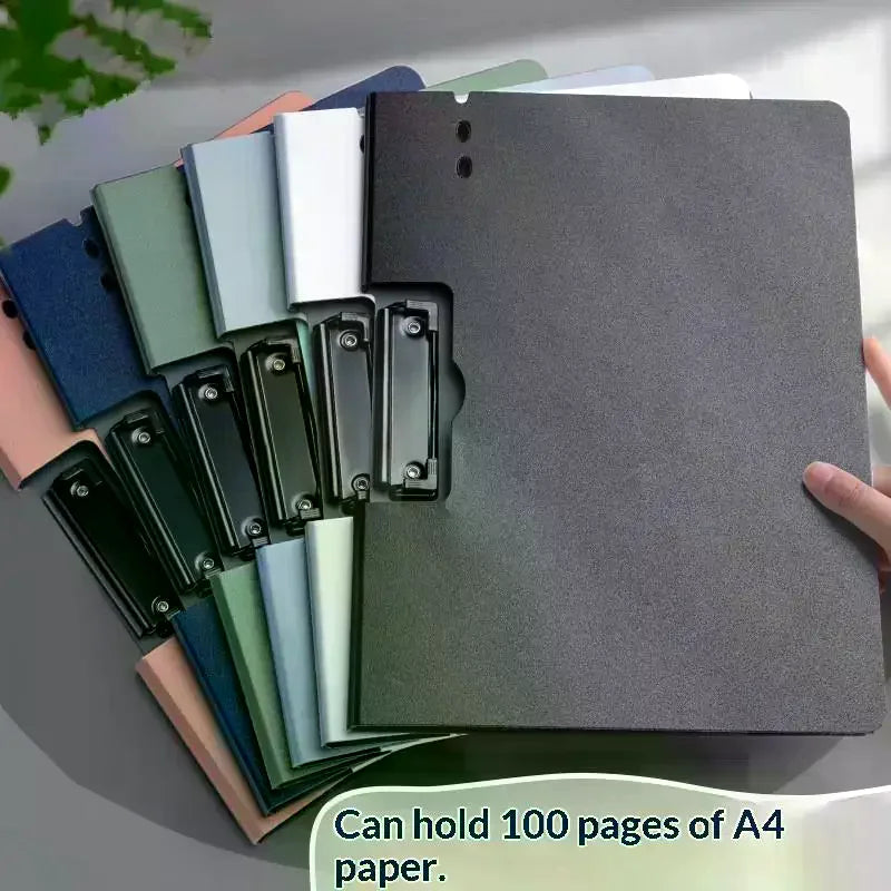 A4 File Folder Cover Document Organizer Clipboard Business School Qme