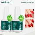 Nailpop Base Coat Gel HEMA TPO Professional Soak Off UV LED Cured Qme Base and Top Coat