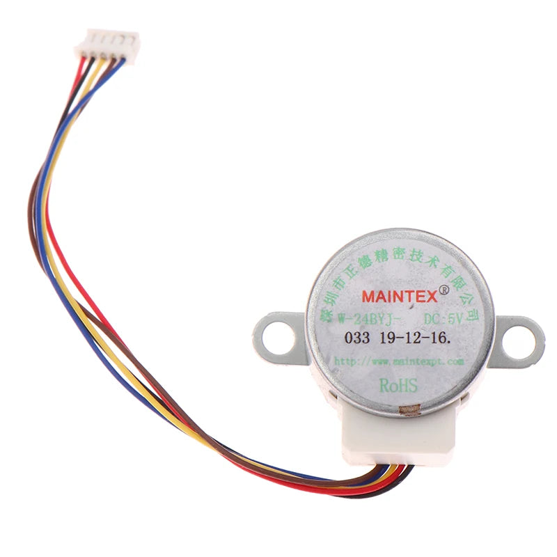 1Pc Motor 24BYJ48 DC 5V Deceleration Stepper Motor 4-phase 5-wire Wireless Camera Monitor. Qme