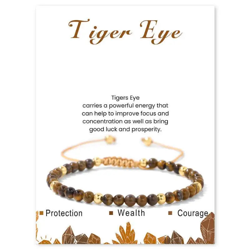 4mm Hematite And Natural Stone Bead Braided Adjustable Bracelet Suitable For Men And Women Daily Wear Holiday Gift Jewelry Qme A16