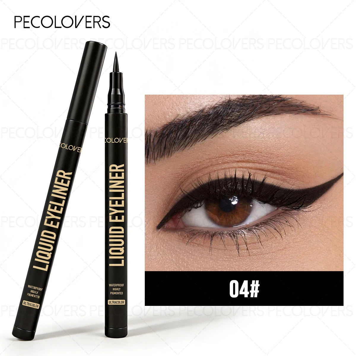 Liquid Eyeliner Pen Rendering Waterproof Suitable Various Makeup Eye Qme 04