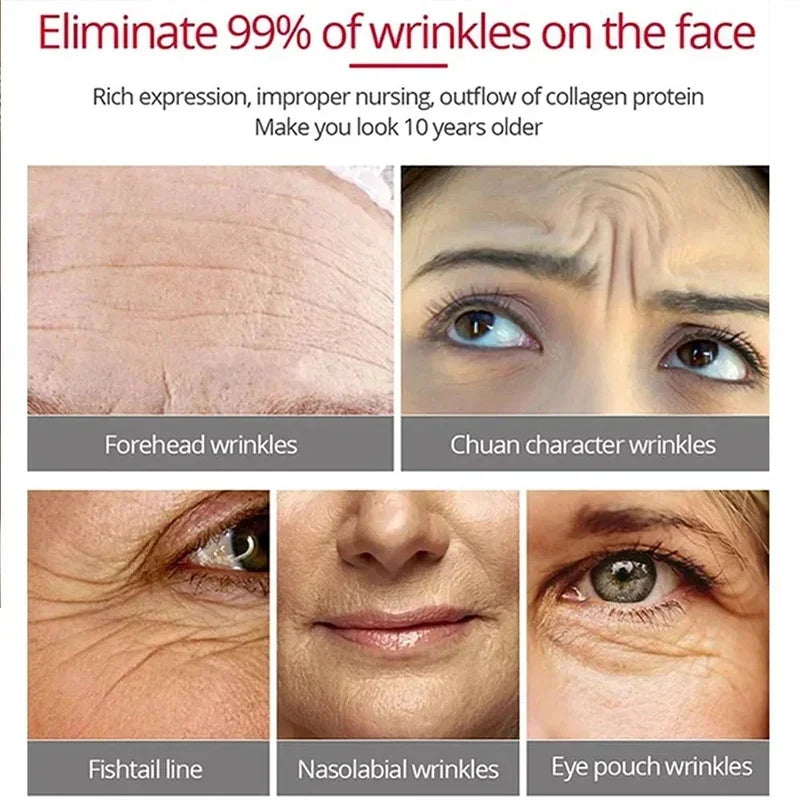 Retinol Anti-wrinkle Cream For Men Collagen Anti-Aging Removal Face & Neck Wrinkle Efficient Moisturize Firming Korean Skin Care Qme