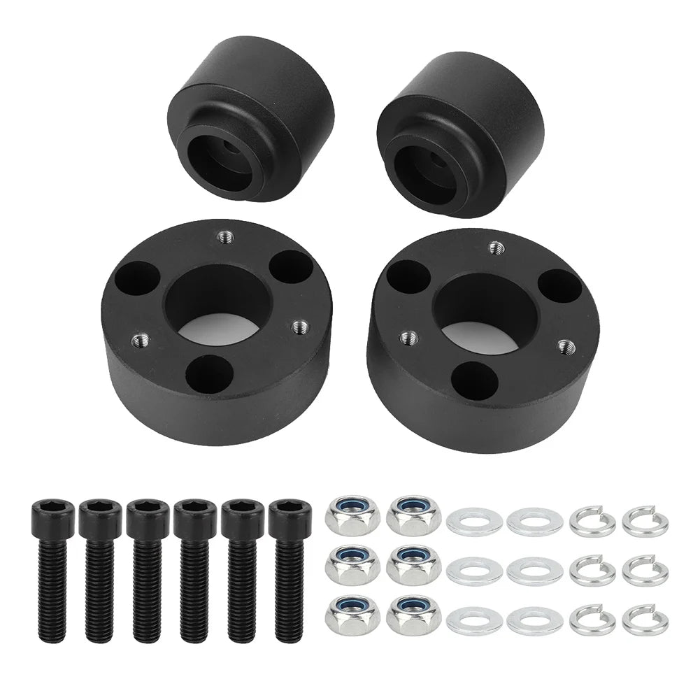Front Rear Leveling Lift Kit 3" Front 2" Rear Leveling Lift Kit for 1500 2009-2018 4WD Lift Kit Qme black