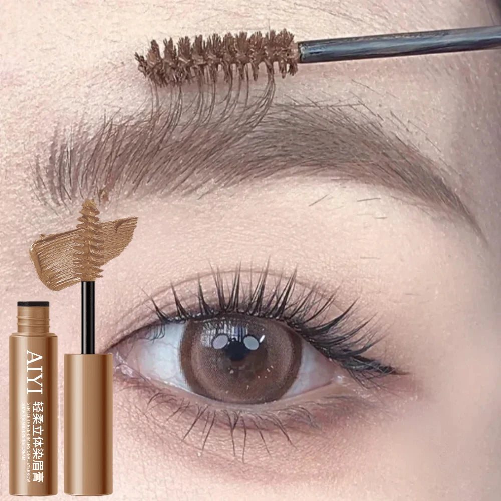 Waterproof Brow Mascara AIYI 3D Volumizing Long Lasting Natural Qme