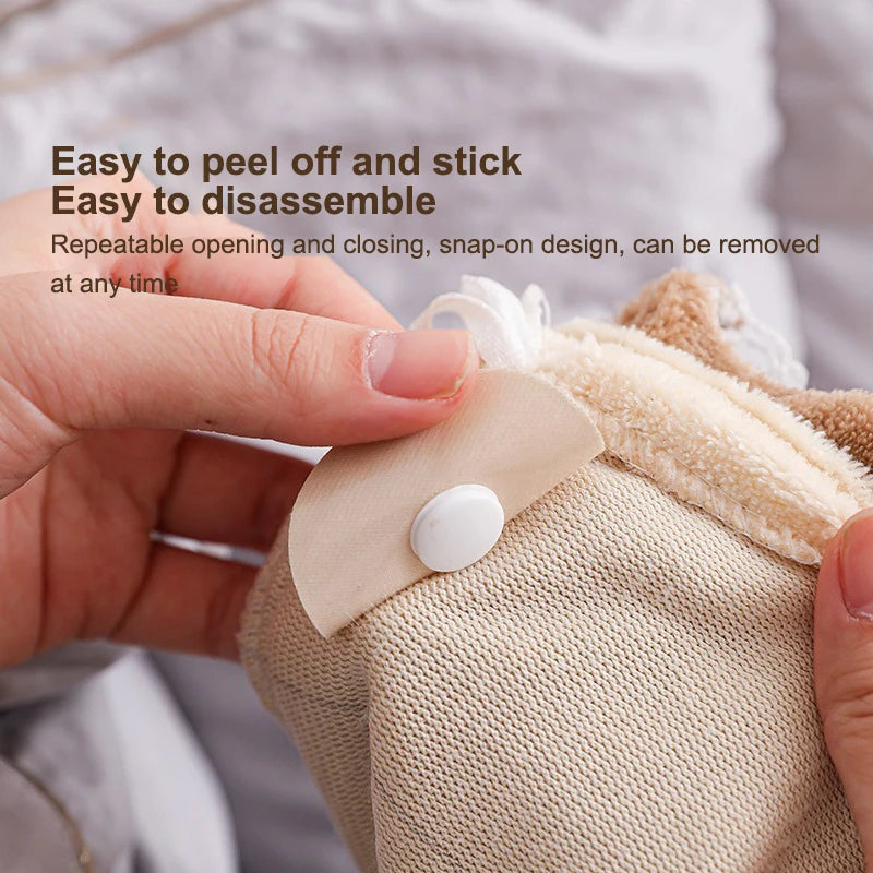 Quilt Holder Fixator Grippers Bedsheet Clip 10 Pair Anti-slip Blanket Qme Default Title