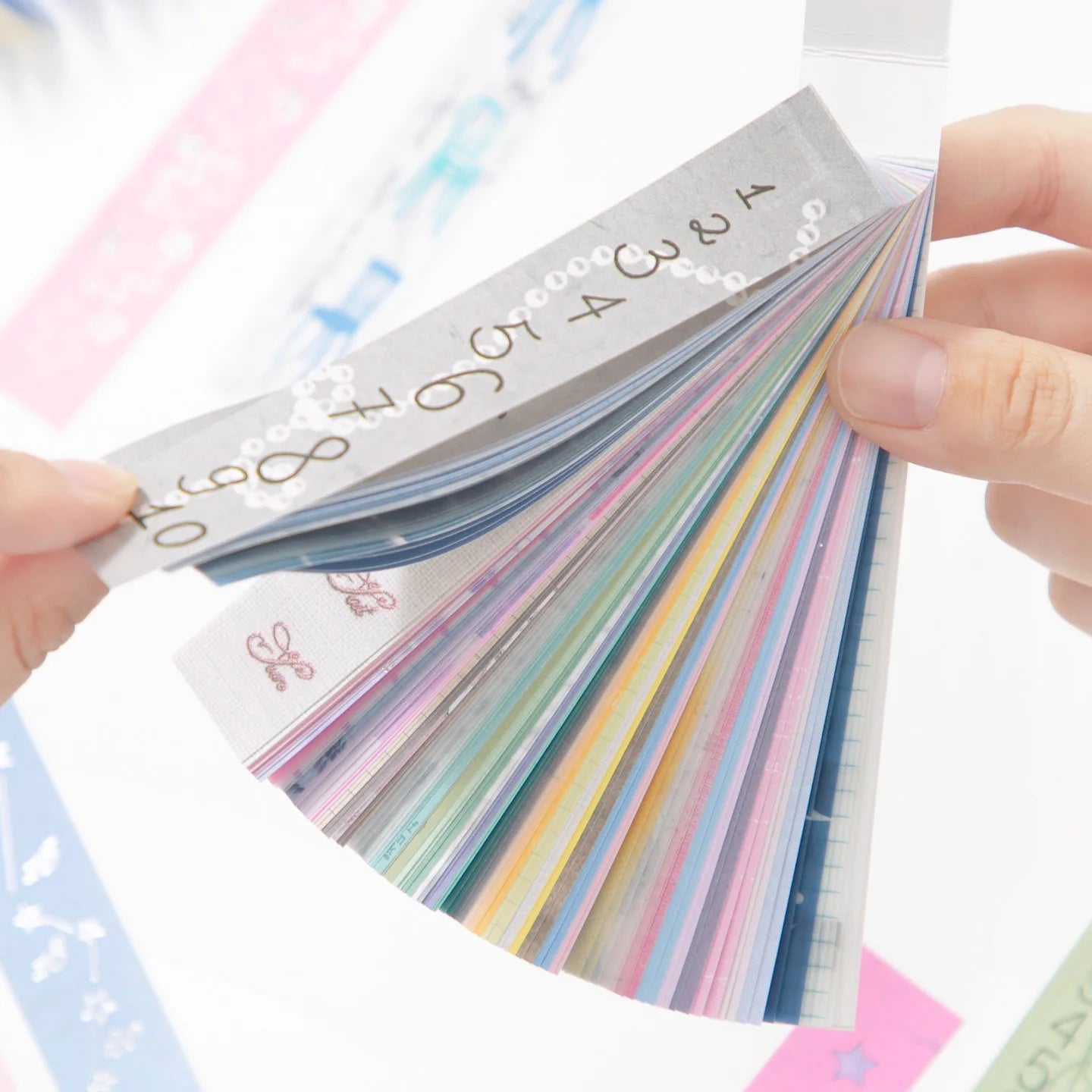 36 Pcs Long Timeline Series Colored Background Paper DIY Diary Decoration Scrapbooking Junk Journal Stationery Supplies Notepad Qme