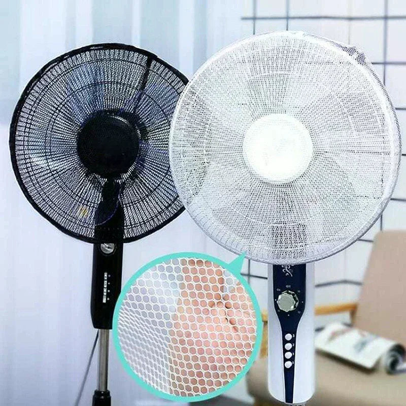 Child Safety Electric Fan Dust Cover Mesh Guard Finger Protector Kids Qme