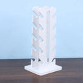 Finger Skateboard Desktop Display Rack Holders 3D Printing Storage Qme White