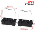 PCB Mount Relay Socket Base PT08-0 PT14-02 PY14-02 8-Pin 14-Pin Qme A2