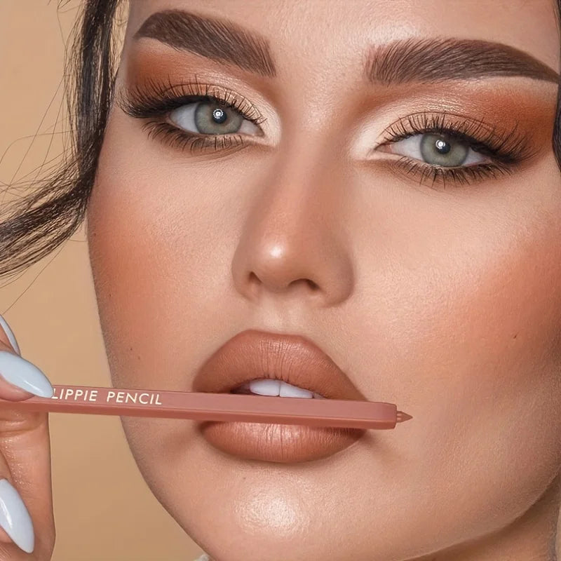 Matte Lip Liner Pen Pigment Waterproof Versatile Mixed Colors Qme