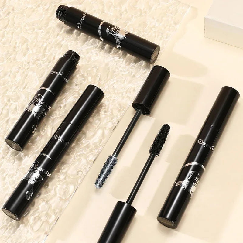 Colorful Mascara Blue Gold Pink Glitter Shimmer Mascara Waterproof Lasting Thick Curling Lengthen Eyelash Extension Mascara Qme
