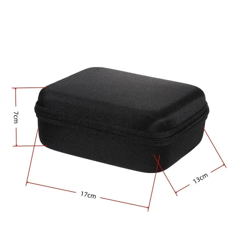 Handheld Portable Bag Hard Battery Organizer Storage Box Carrying Qme