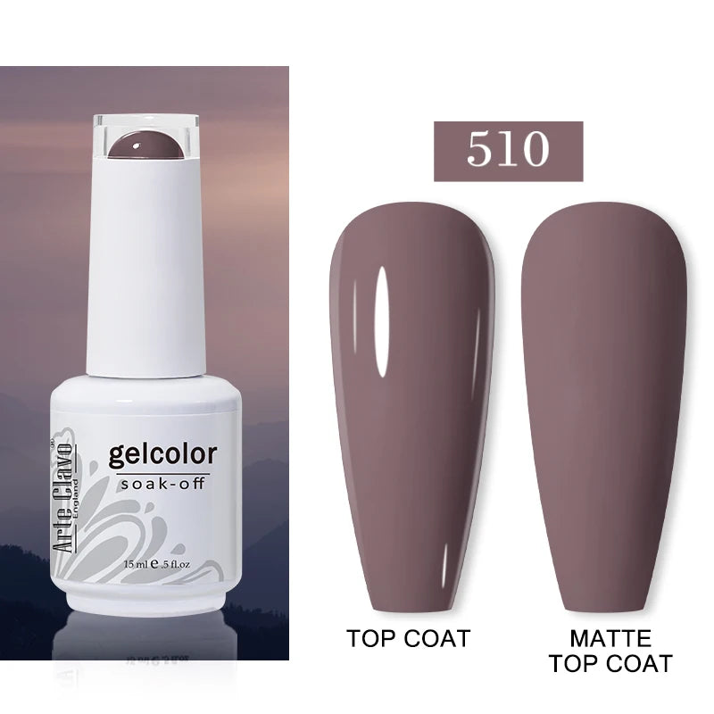 Arte Clavo Gel Polish Nail Supplies Professionals Art Semi Permanent
