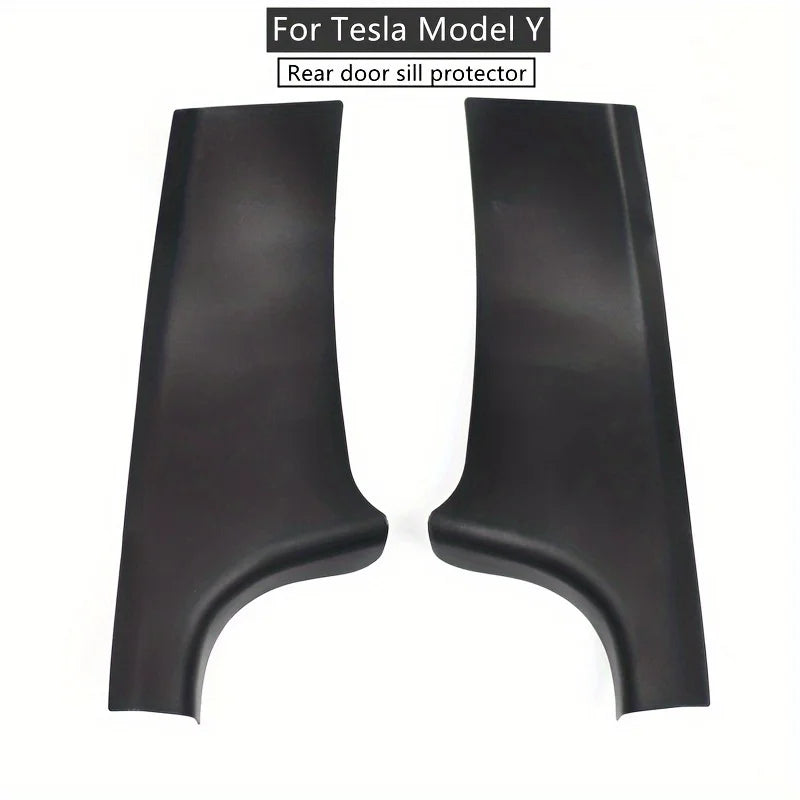 Tesla Model Y Rear Door Sill Prevention Kick Plate Guard Pedal Qme