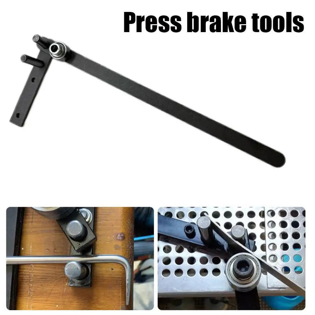 Manual Wire Bending Tool Carbon Steel Rebar Bender Heavy Duty Black Coated Construction Precision Bearing for Smooth Effortless Qme
