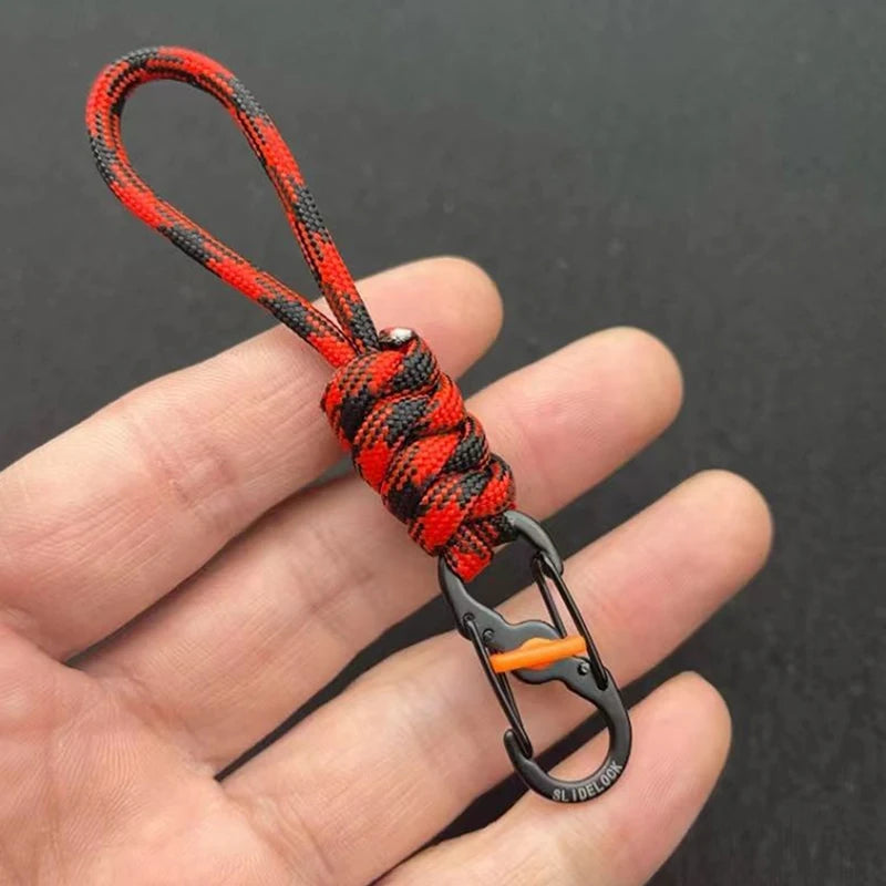 8-shaped Lock Portable Outdoor Lanyard Hanging Buckle Umbrella Rope Qme A7