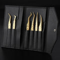 High-precision False Eyelash Tweezers Beginner Fake Extension Qme 01