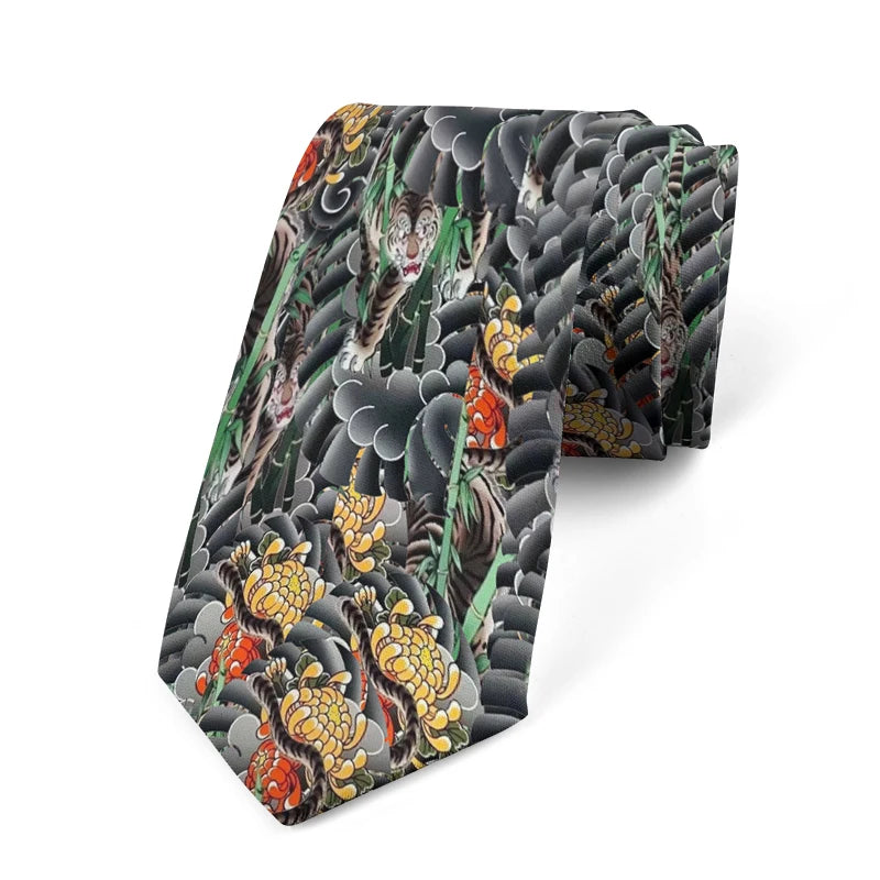 3d Printing Harajuku Fashion Unisex Tie Personality Interesting Qme style4
