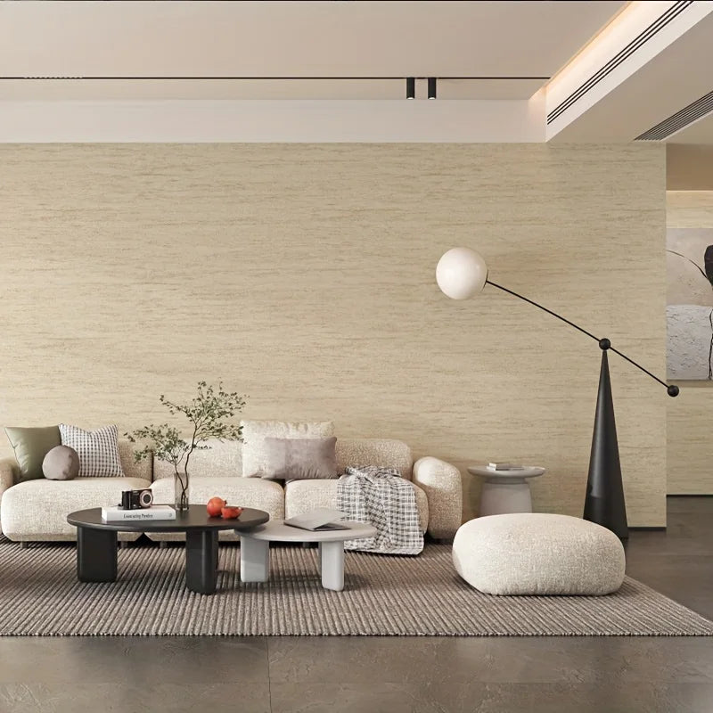 40cm x 3m Soft Ceramic Wall Sticker Self-Adhesive Thickened Foam Wallpaper Perfect for Renovating Living Room TV Background Wall Qme