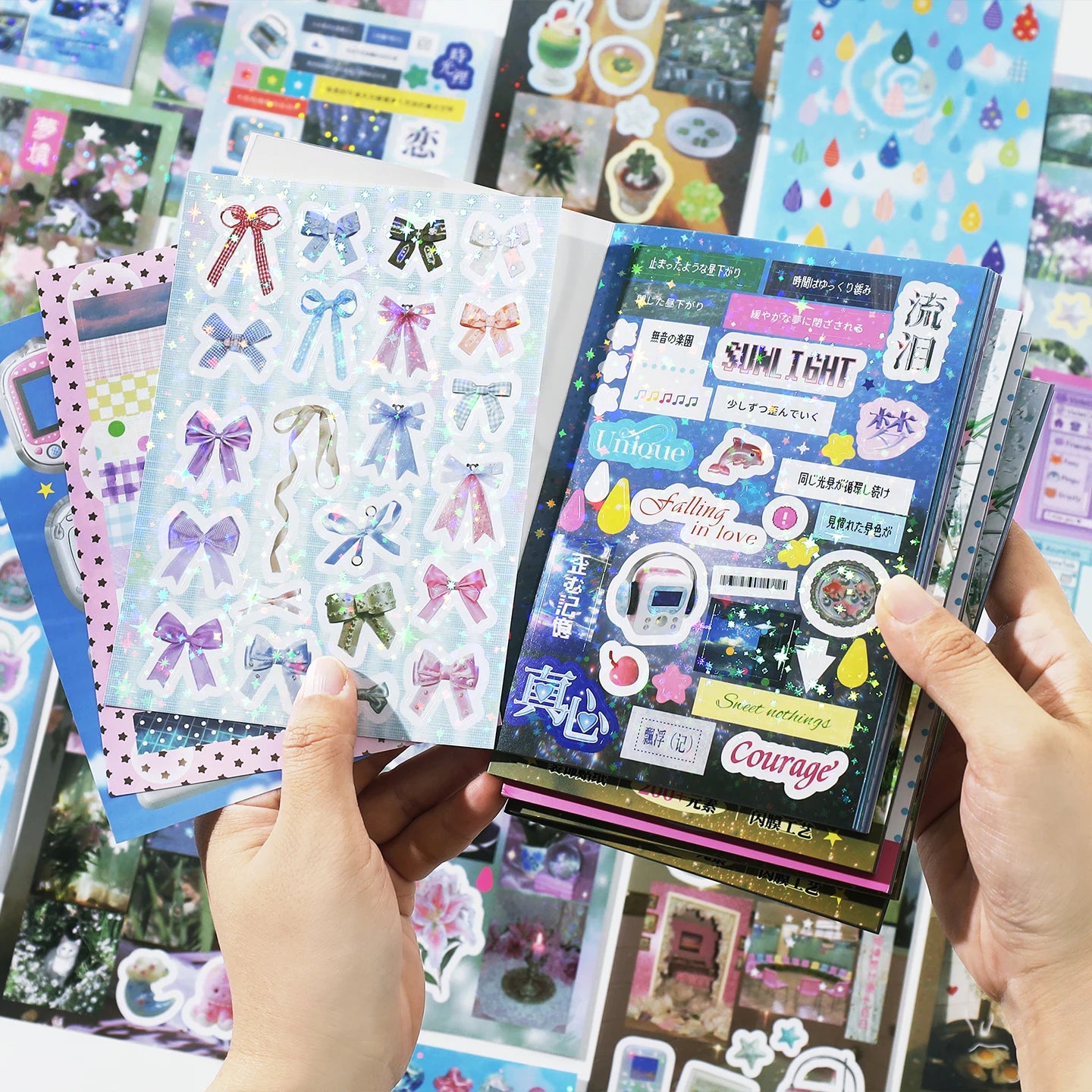 TIANZI 20 Pcs Universe Series Die cut Stickers book Cartoon Decorative handmade Scrapbooking Diary Japanese Stationery Supplies Qme D-40 Pcs