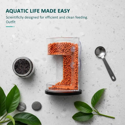 1 3 Fish Tank Station Circle Aquarium Accessory Suction Cup Floating Qme