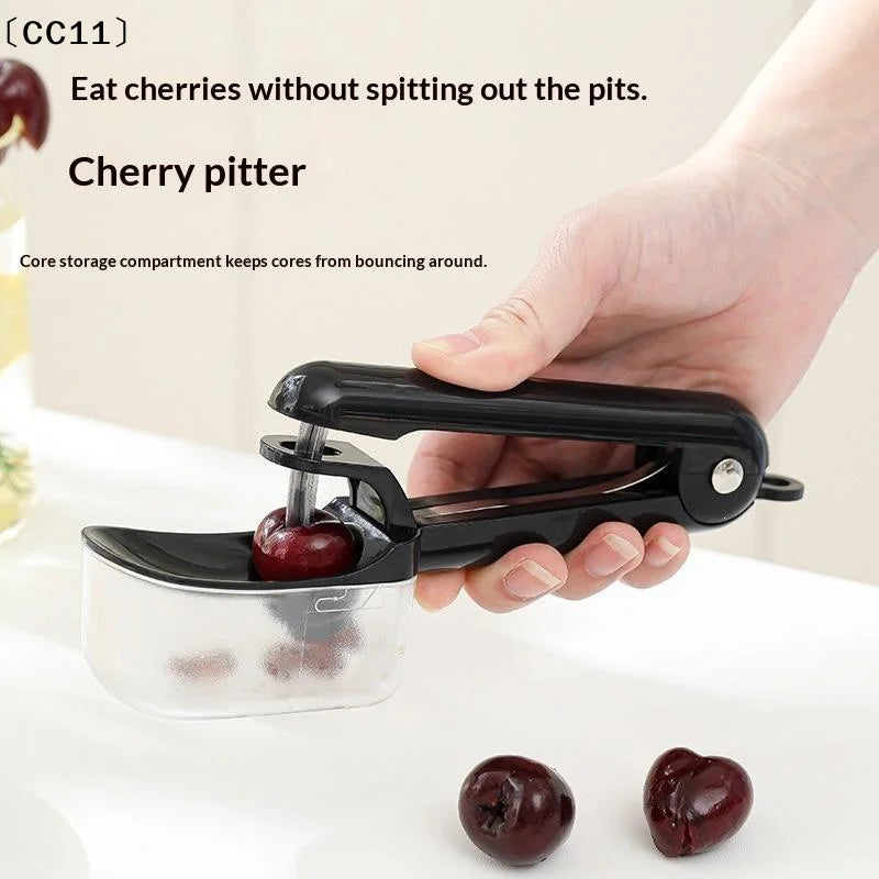 Cherry Fruit Kitchen Pitter Remover Olive Corer Remove Pit Tool Seed Qme