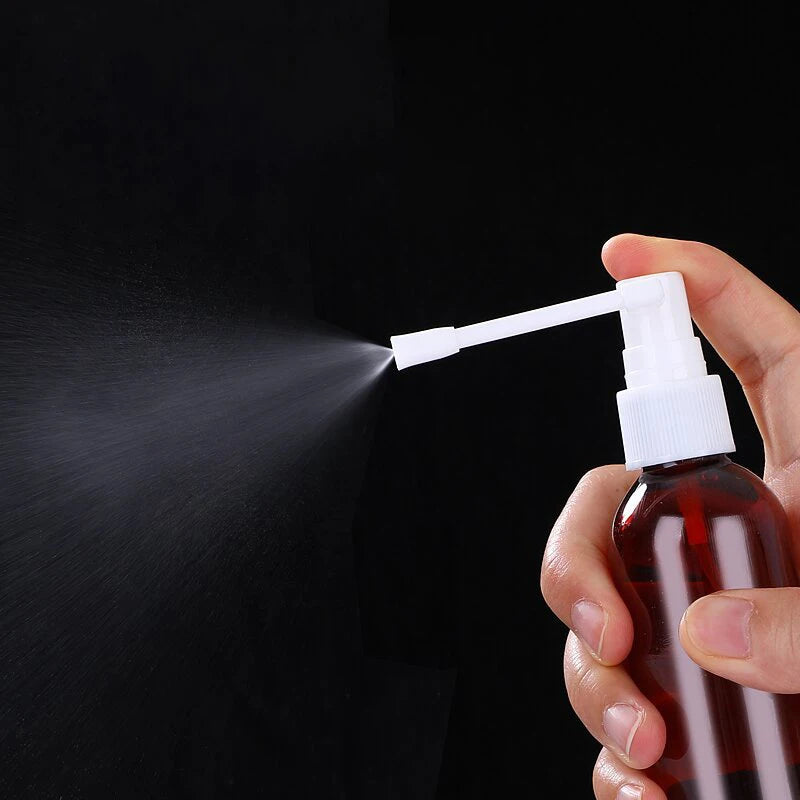 10- PET Spray Bottle Elephant Trunk Nasal Cosmetic Jars Pot Sample Qme