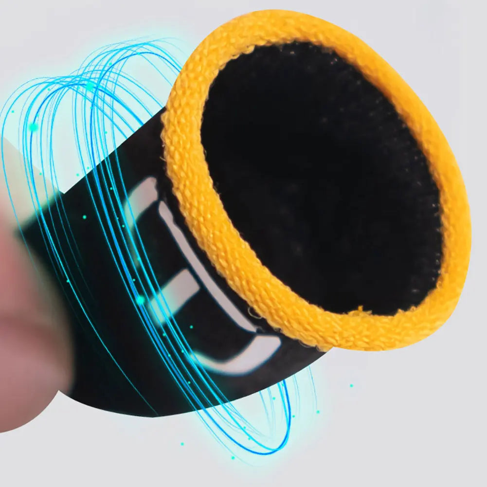 1Pair Touch Screen Shoot Aim Finger Cot Finger Glove Fingertips Cot Breathable Gaming Touchscreen Finger Cover for Mobile Gaming Qme