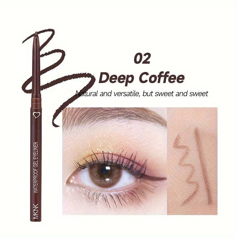 Makeup Long-lasting Eyeliner Pencil Waterproof High Pigment Eyeshadow Eye Liner Pen Women Fashion Color Makeup Tools Qme 02