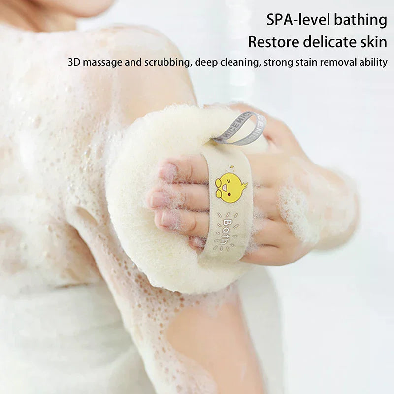 Japanese-Style Massage Bath Ball Bath Scrubber Back Scrub Towel Painless Bathing Experience Qme