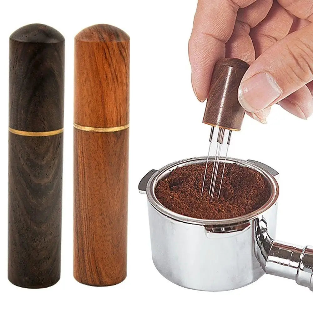 Portable Needle Coffee Stirrer 6 Needles Espresso Distribution Tools Qme