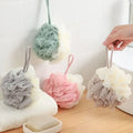 Soft Shower Mesh Foaming Sponge Body Scrub Exfoliating Back Brush Qme color random
