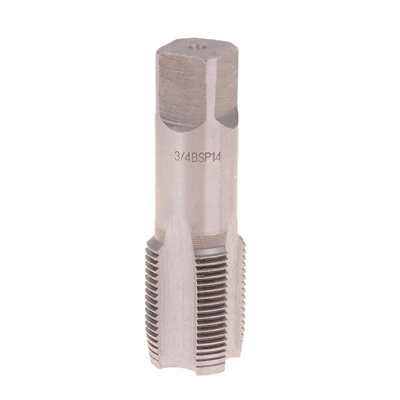 G1/8 1/4 3/8 1/2 3/4 HSS Taper Pipe Tap BSP Metal Screw Thread Cutting Tool Qme
