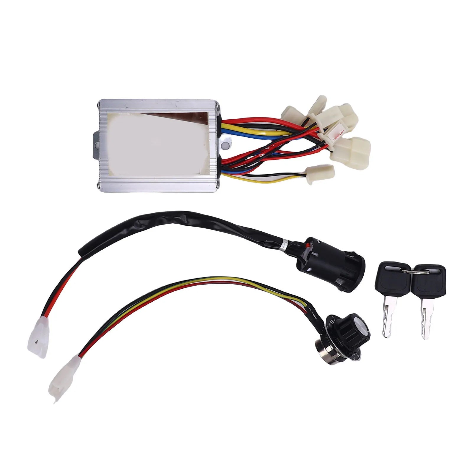 Cycling Motor Speed Controller Direct Current Motor Speed Controller Cycling Control Knob 350W with Electric Door Lock Qme black