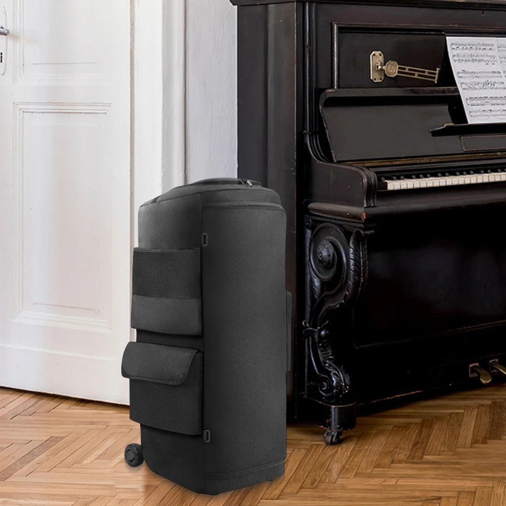 Speaker Carry Cover Zipper Closure Portable Speaker Dust Case Wear Resist Double-Sided Speaker Storage Bag for JBL Party Box 710 Qme