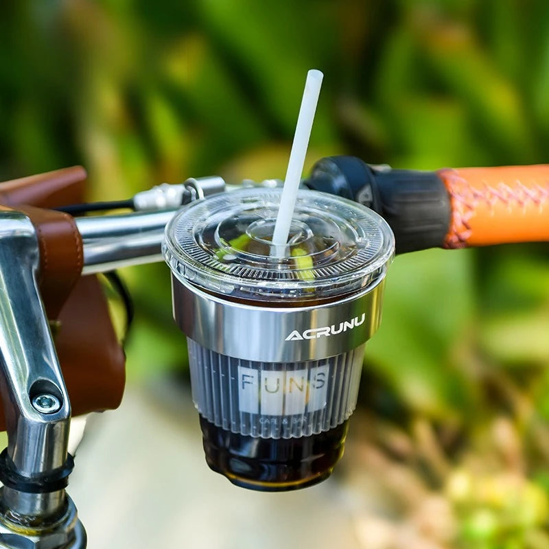 Bicycle Aluminum Alloy Kettle Cradle Electric Motorcycle Coffee Cup Qme