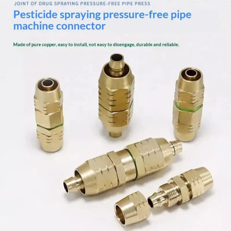 Copper Repair Extension High-pressure Water Pipe Joint Pressure Hose Qme