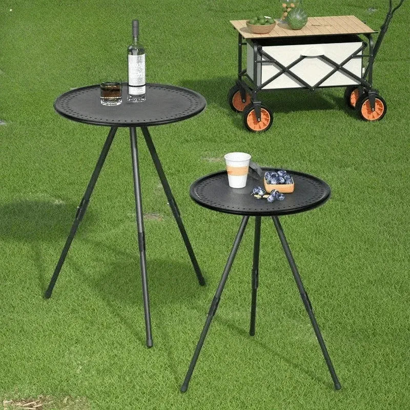 Outdoor Aluminum Alloy Folding Table Lightweight Coffee Portable Qme