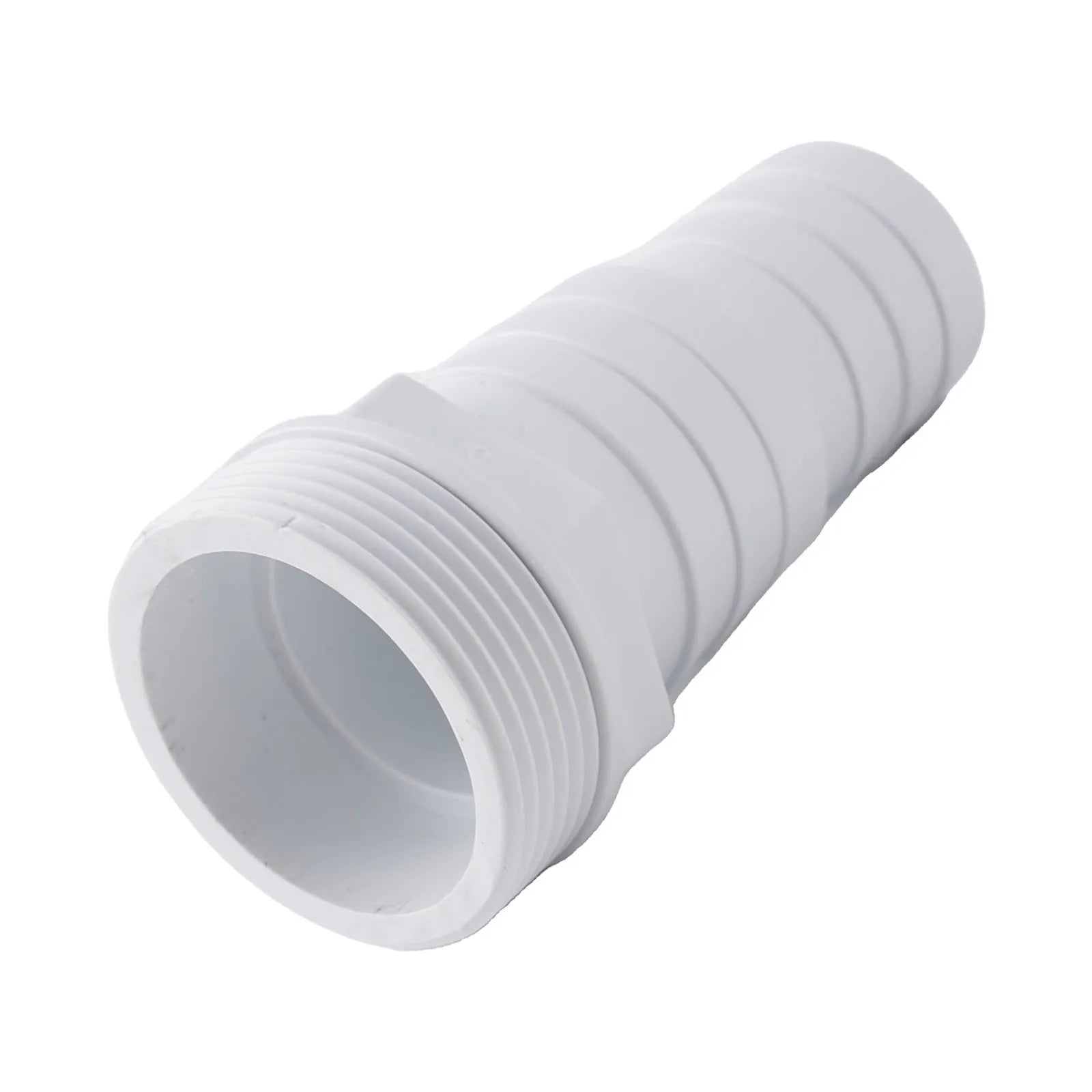 ABS 1.5 Inch Thread Spare Hose Nozzle For Swimming Pool Hoses With Diameter 32-38mm For SPX1091Z7/SPX1091Z4 9.5*4.5*3 Cm White Qme