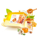 Two Tone Honey Goat Milk Handmade Soap Cleansing Essential Oil Qme Honey goat milk