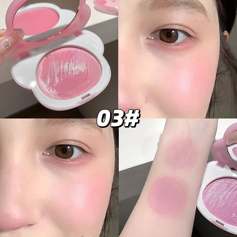 Light Blush Cream Gege Bear Moisturizing Mirror Vitality Whitening Qme GX2068-3