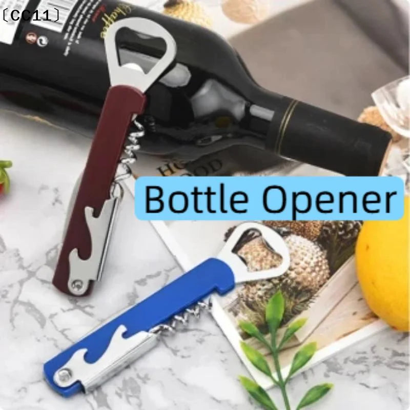 Portable Beer Can Opener Wine Bottle Restaurant Kitchen Tool Birthday Qme