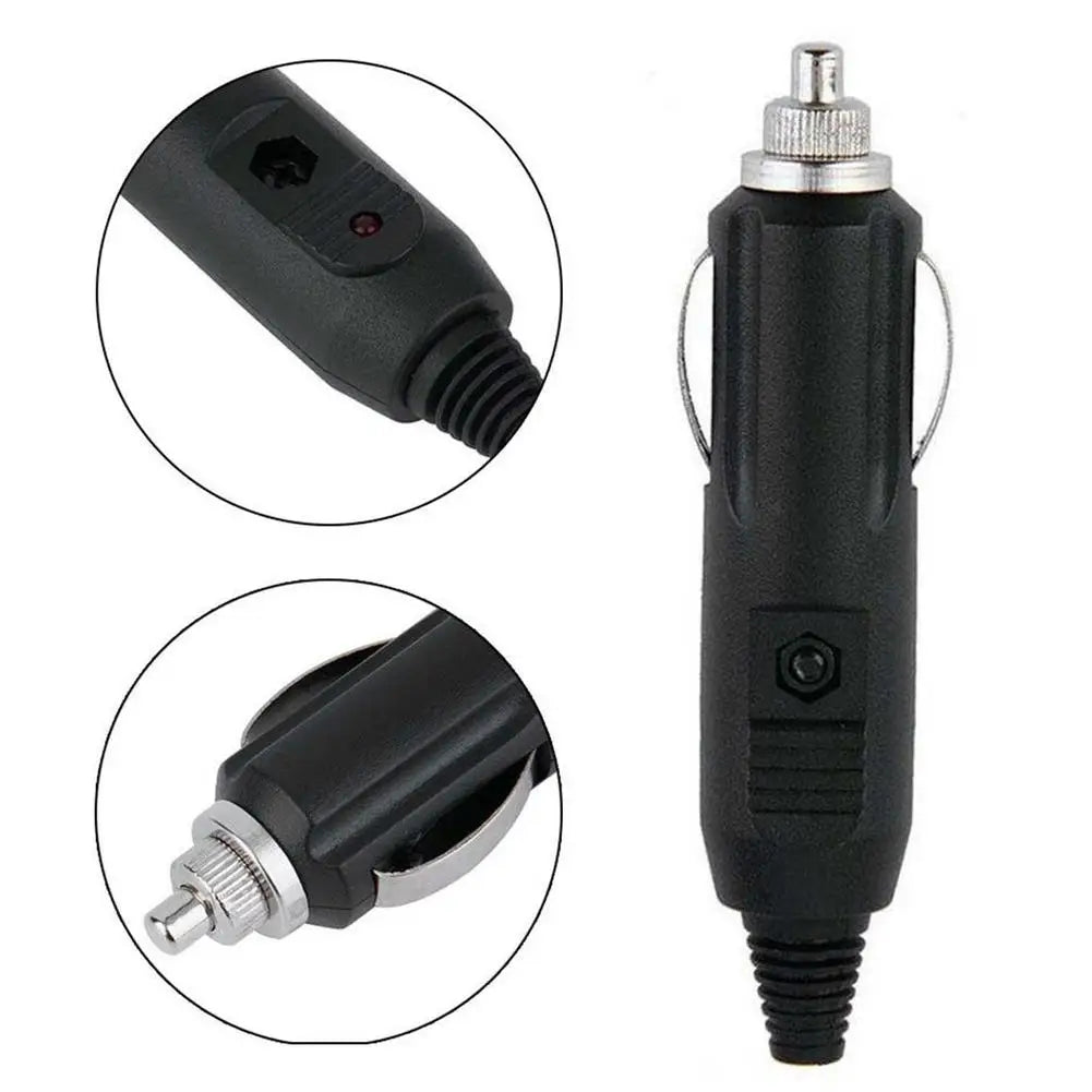 NEW 12V/24V Auto 20A Car Cigarette Lighter LED Socket Plug Connector Adapter For Car/Van Vehicle Motor Car Accessories Qme