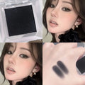 Punk Smoky Eyeshadow Palette Bright Matte White Beige Eye Shadow Base Press Pigment Long Lasting Shimmer Black Makeup Palette Qme 03 Shimmer Black