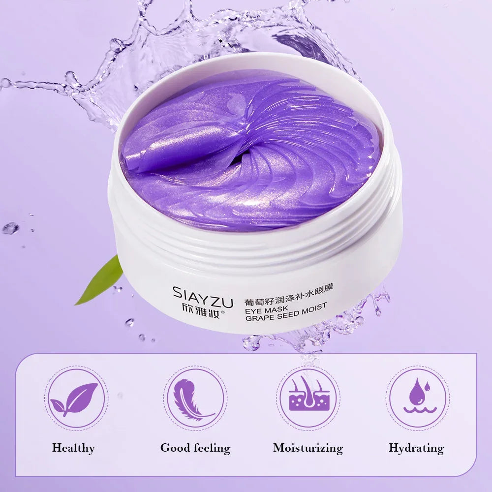 IMAGES Grape Moisturizing Collagen Eye Mask Anti Dark Circles Bags Qme