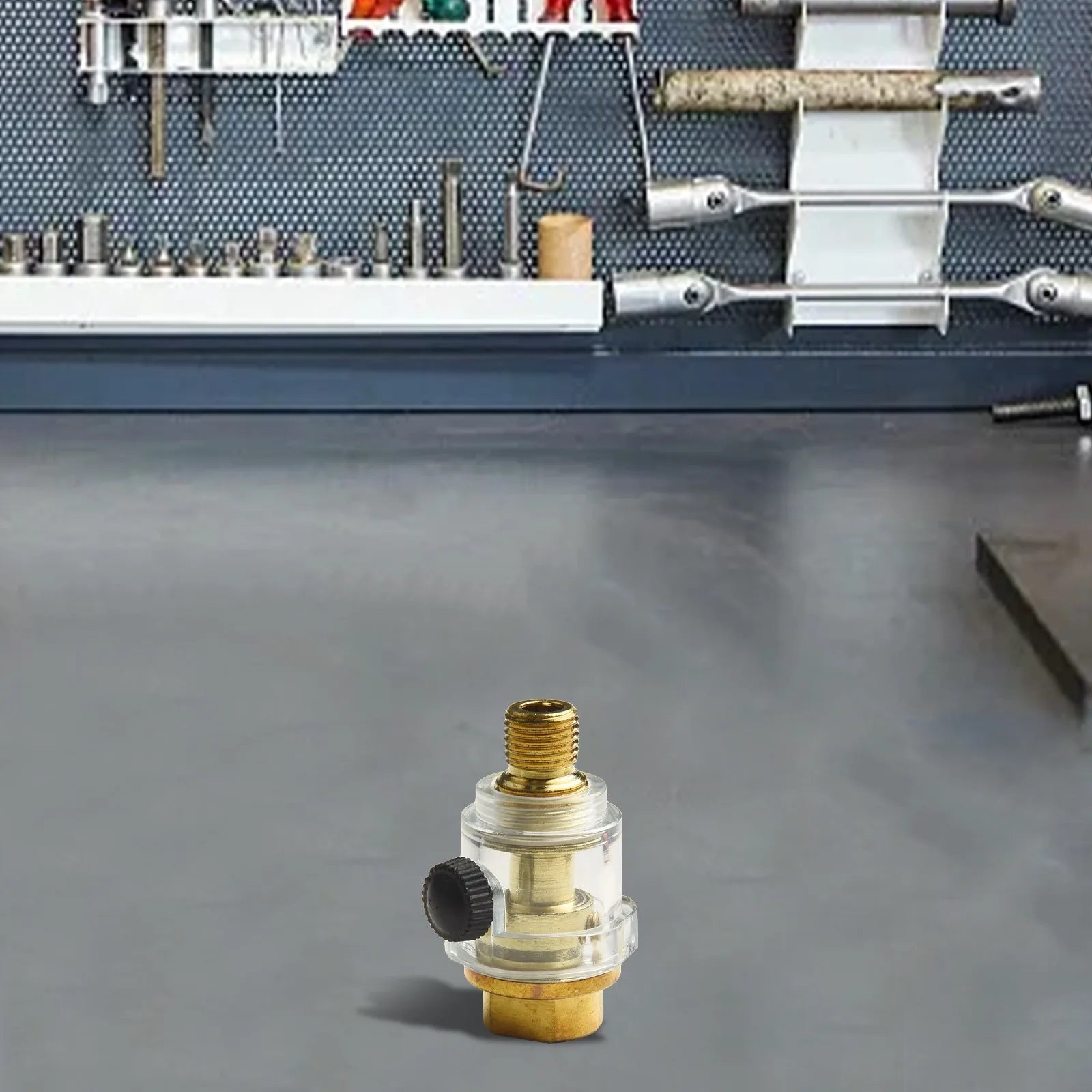 For Mini Pneumatic Oil Injector Pneumatic Tool For Air Compressor Pipe Tool Iron Plated Oiler Lubricator Air Compressor System Qme