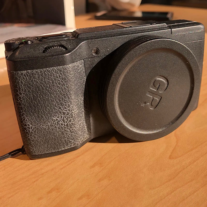 Durable Metal Lens Cap Cover Protector Ricoh GR3x GR IIIx III II Qme